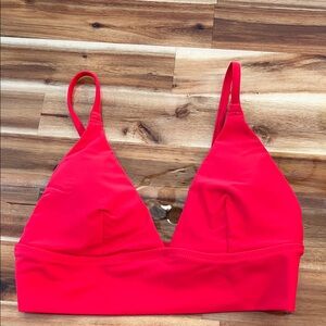 Aerie Vibrant Red Bikini Top
